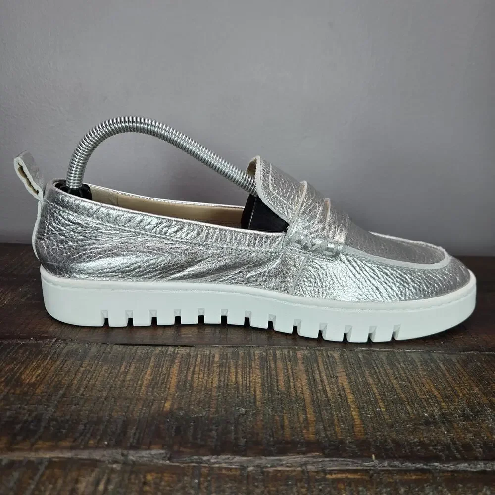 Vionic Silver Uptown Loafers - Picture 8 of 11